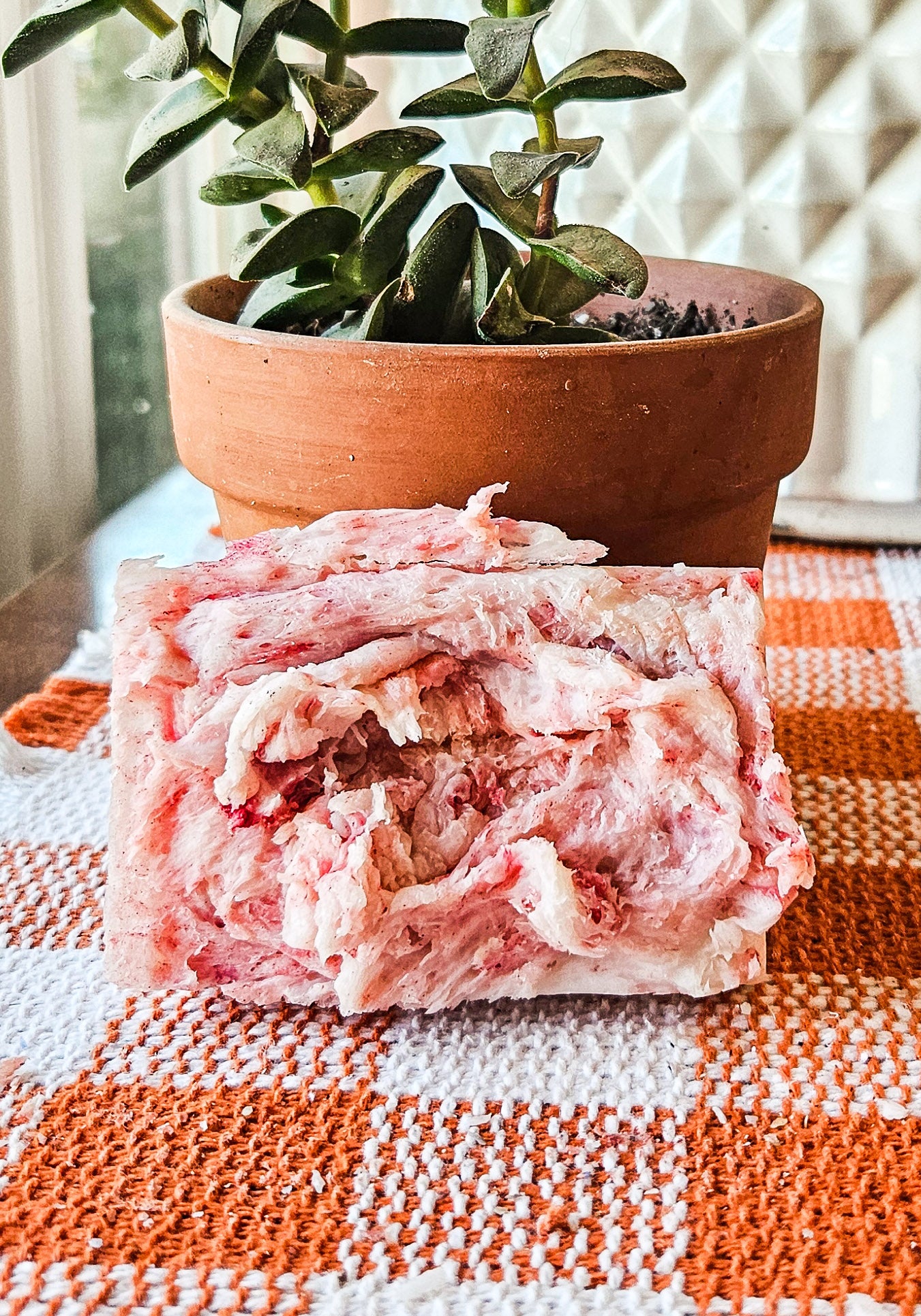 LIMITED EDITION Candy Cane Lard Based Soap