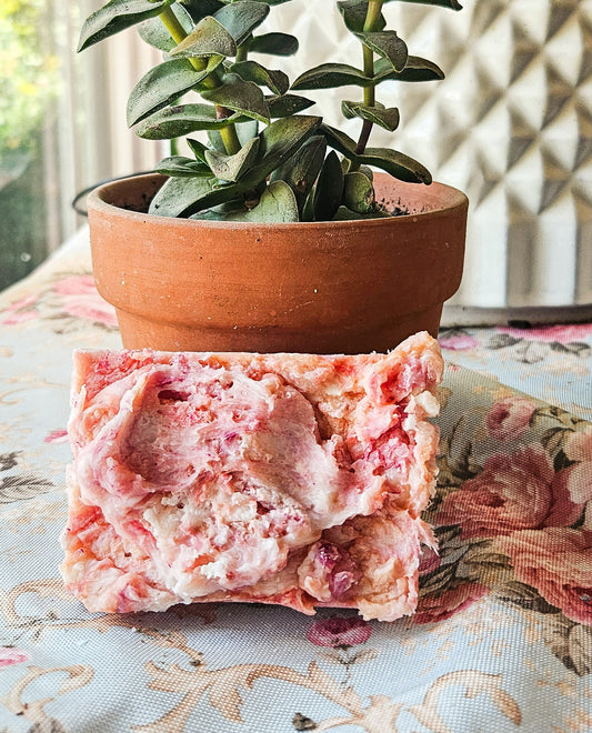 English Tea Rose Lard Based Soap